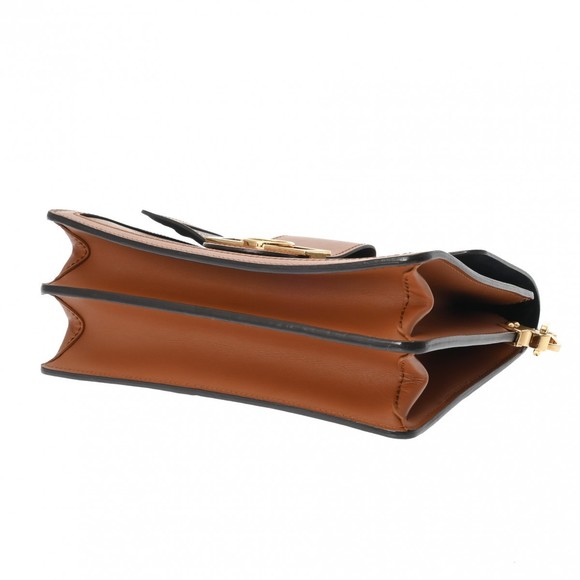 Louis Vuitton Reverse Dauphine MM Brown Shoulder Bag Back - Picture 4 of 15